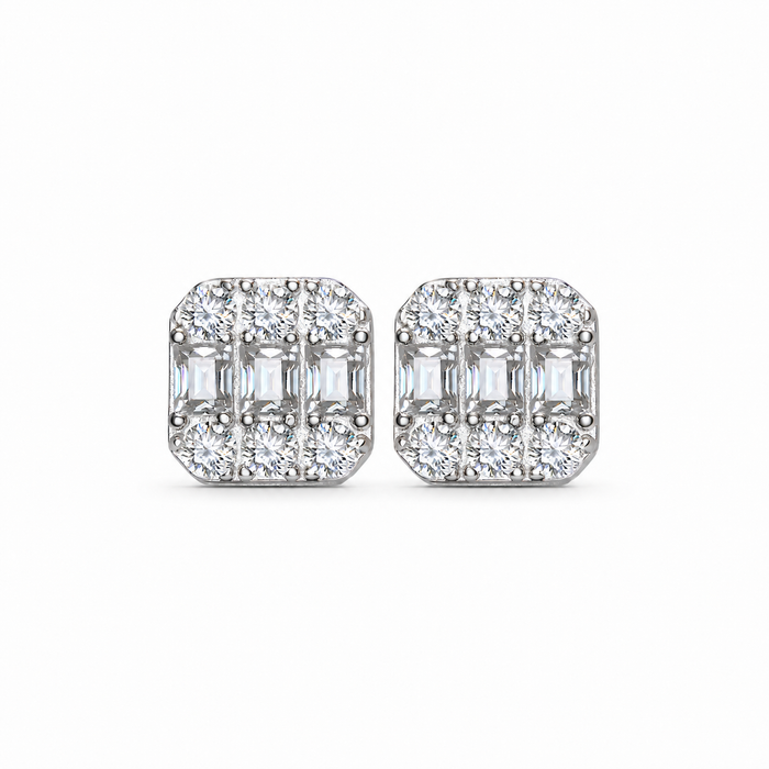 Aros Square VVS Plata 925