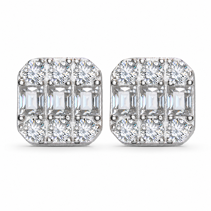 Aros Square VVS Plata 925