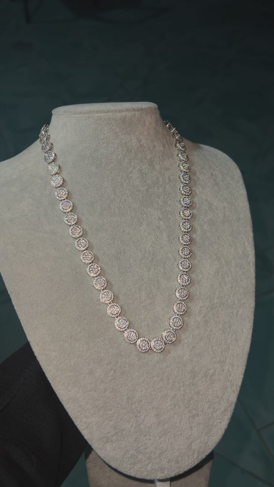 Cadena Round 9mm Plata 925